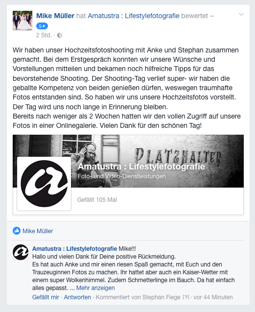 Gute Worte blog MikeMüller amatustra Bewertung 170726 - Gute Worte